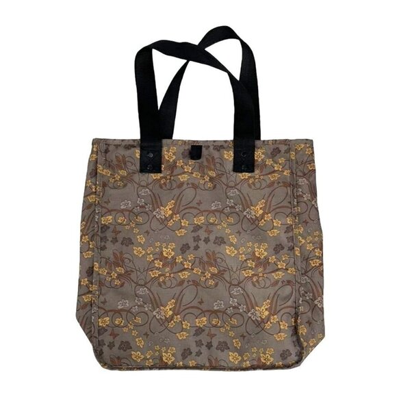 Nike Olive Green Botanical/Floral Allover Pattern Double-Handle Tote or Gym Bag - Picture 2 of 5